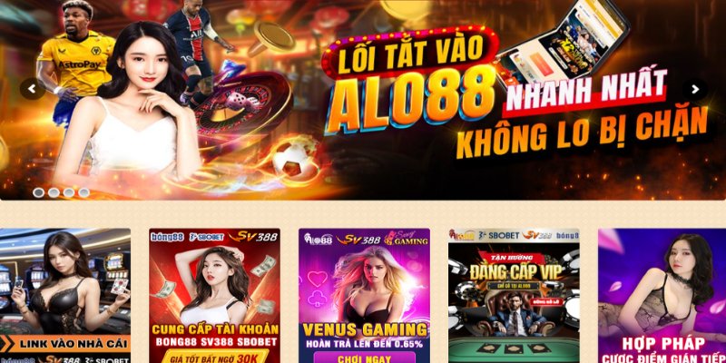 Khám phá kho game đa màu sắc tại Casino Alo-88